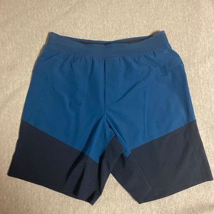 Lululemon Namaste at the Beach Short M Blue/Black